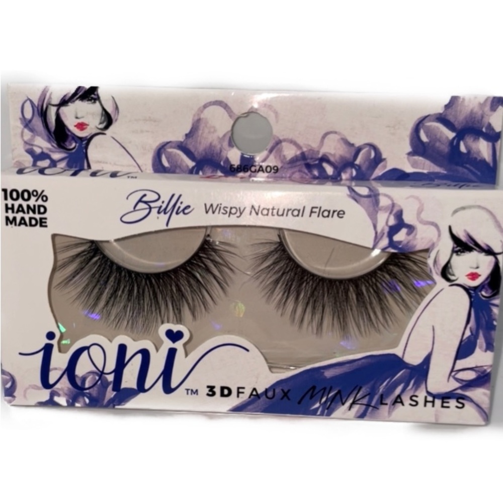 3D Faux Mink Lashes - Wispy Natural Flare